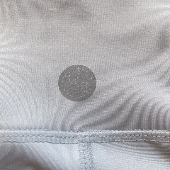 Threads 4 Thought Firefly Leggings Light Green White Side Panels Size M New - Picture 5 of 9